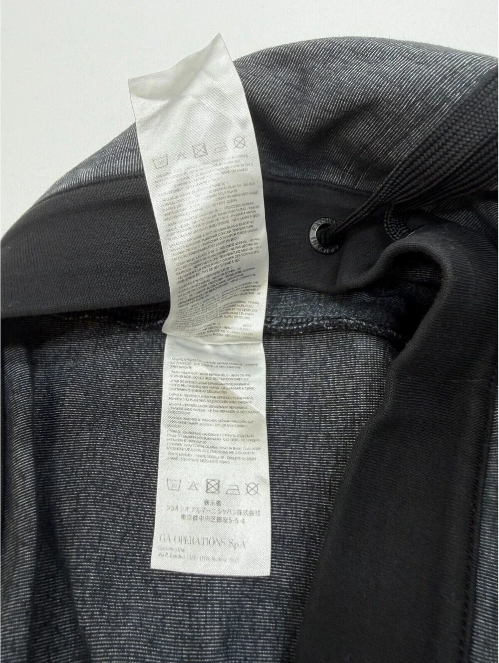 Armani Exchange Men's Sweatpants Drawstring Zip Pocket Solid Size S Gray